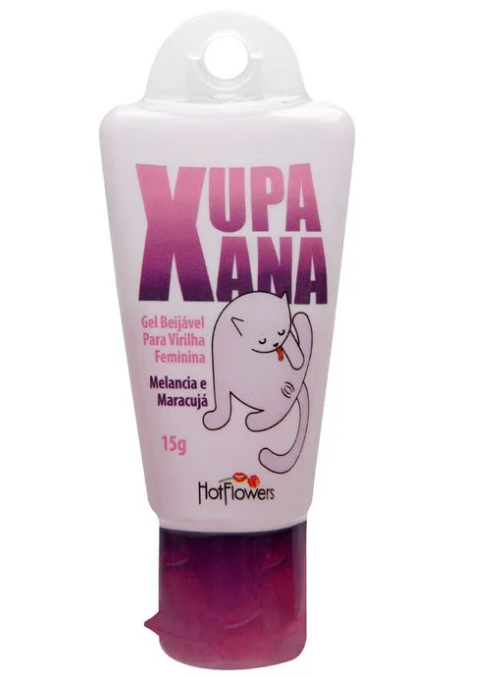 Xupa Xana Gel Beijável Feminino 15G Hot Flowers
