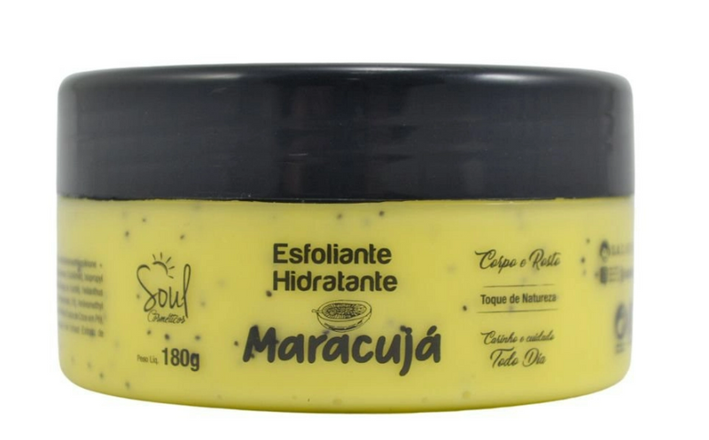 Hidratante Esfoliante de Maracujá Corpo e Rosto