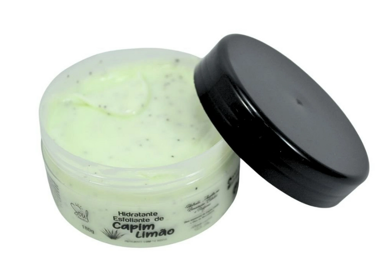 Hidratante Esfoliante de Capim Limão Corpo e Rosto