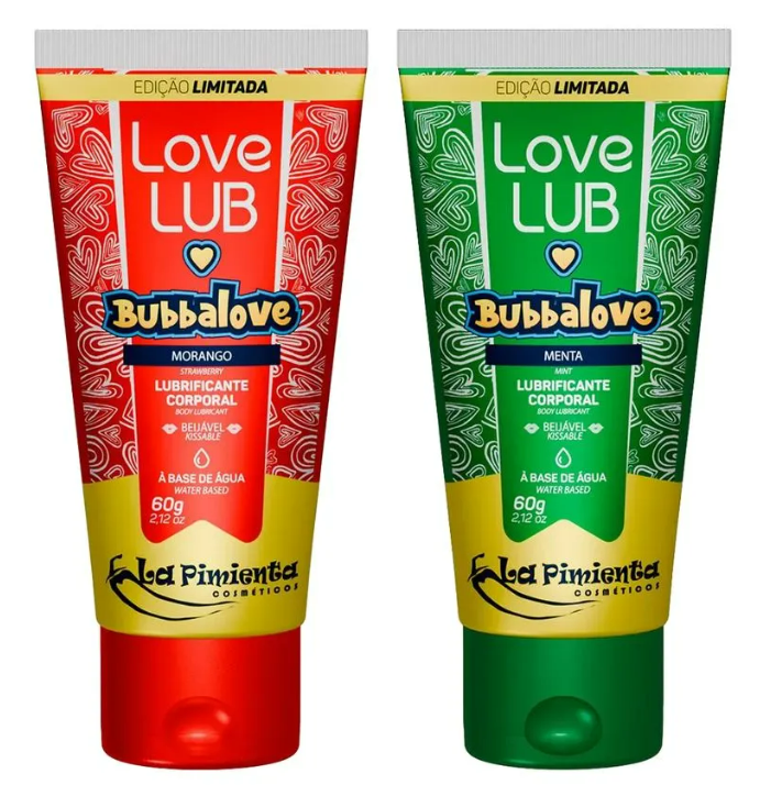 Love Lub Bubbalove Lubrificante Corporal Beijável