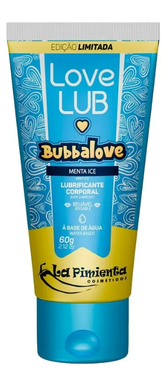 Love Lub Bubbalove Lubrificante Corporal Beijável