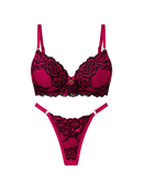 Conjunto Sexy Com Bojo - Rendado